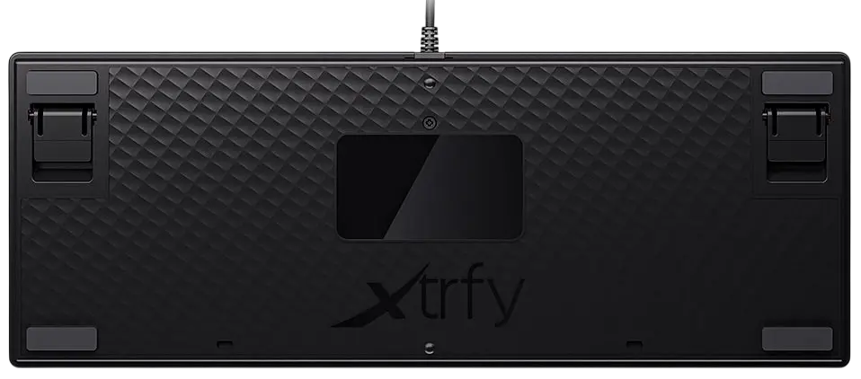 Клавіатура Xtrfy K4 TKL Kailh Red UA RGB Black (XG-K4-RGB-TKL-R-UKR) - фото 3