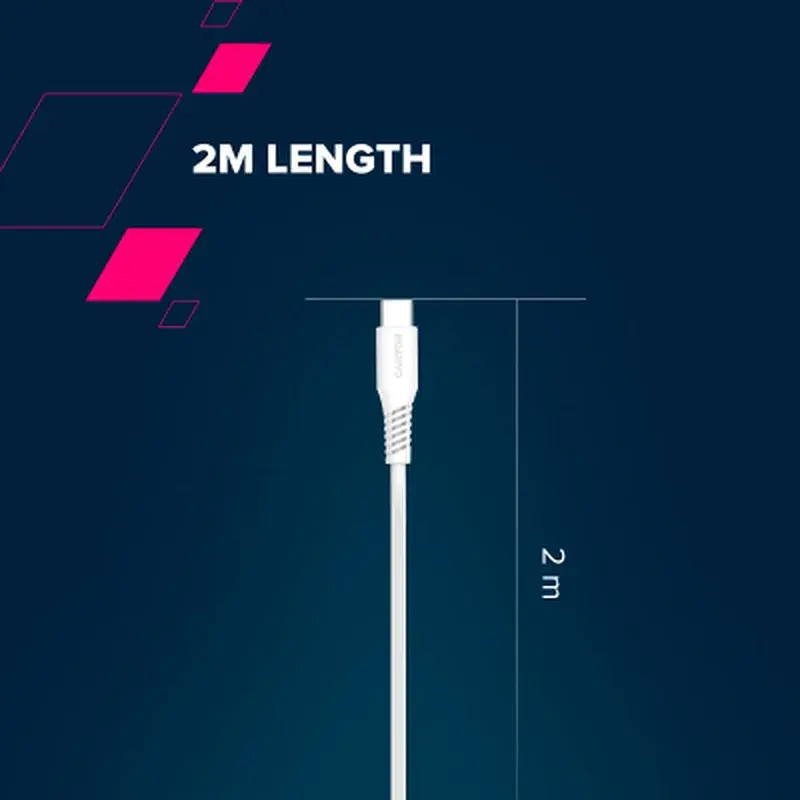 Дата кабель USB-C to USB-C 1.2m CC60SC 60W White Canyon (CNS-CC60SC12W) - фото 8