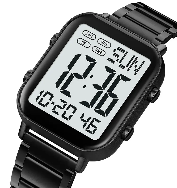 Наручний годинник Skmei 2259 Black White, 2259BKWT (18480) - фото 2