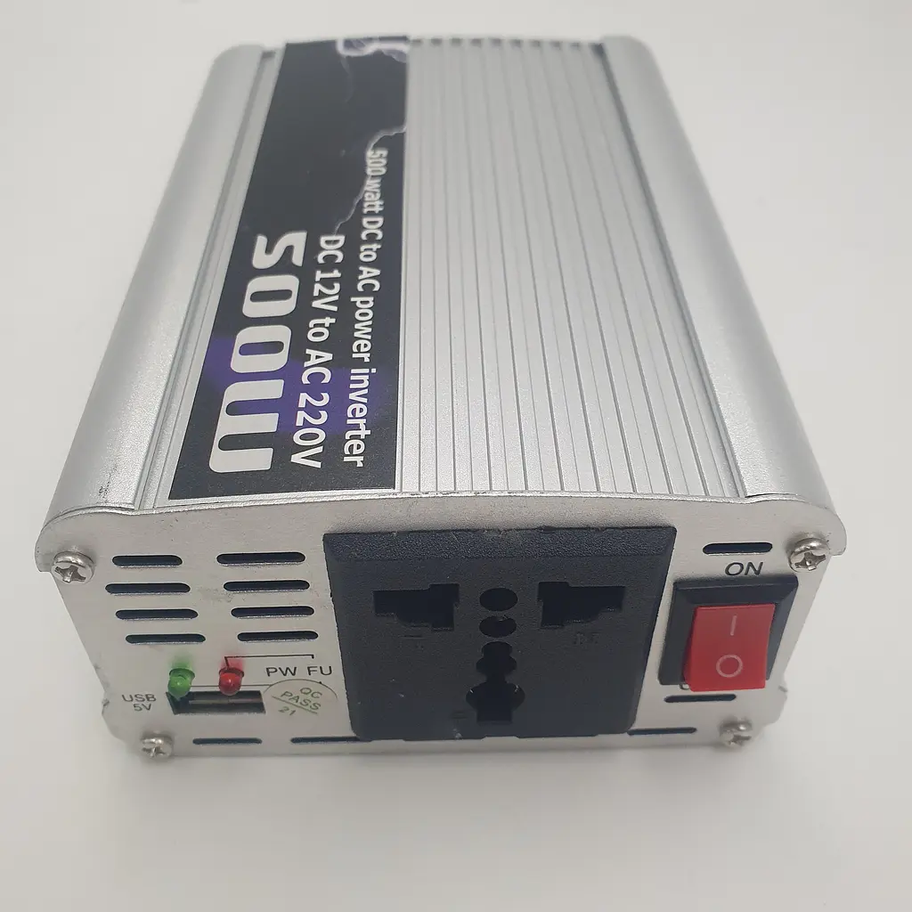 Автоінвертор-перетворювач напруги 12 V-220 V 500 Вт і USB-виходом 12 V у 220 V 500 W Power Inverter - фото 4