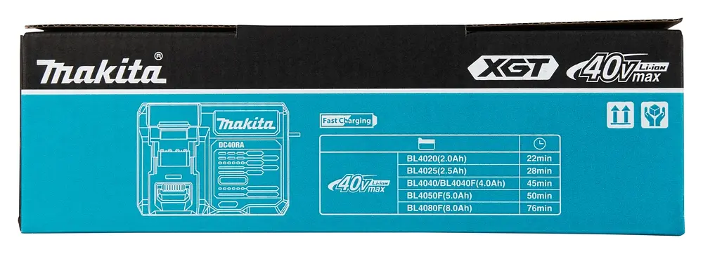 Набір акумуляторів BL4040F (2 шт) та зарядний пристрій для продукції Makita XGT 40 В (1916Y1-1) - фото 4