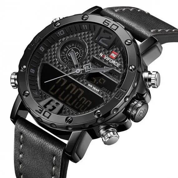 Годинник чоловічий наручний Naviforce Next 9134 (Black) - фото 10