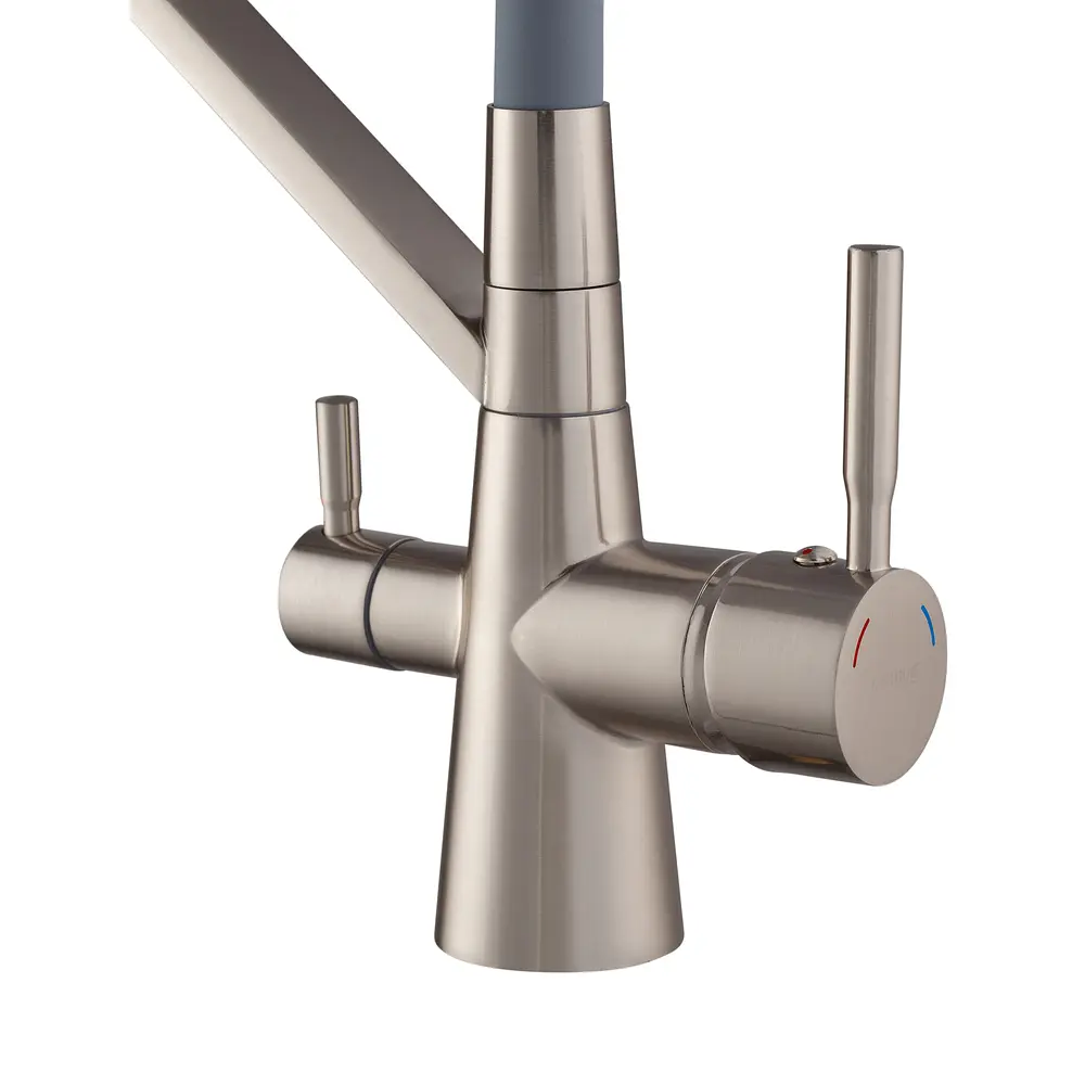 Смеситель для кухни Mixxus Premium Magnet 021 SS Color с гибким изливом MI6976 Нержавеющая сталь - фото 7