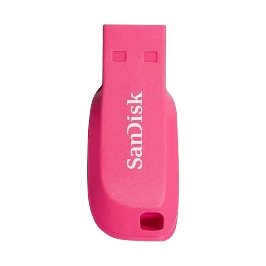 USB флеш накопичувач SanDisk 32GB Cruzer Blade Pink USB 2.0 (SDCZ50C-032G-B35PE) - фото 2