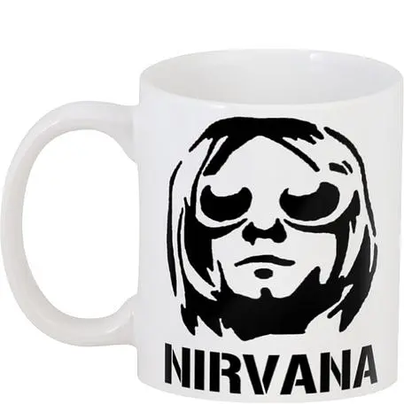 Кухоль GeekLand Нірвана Nirvana CP 03.300 330 мл білий - фото 3