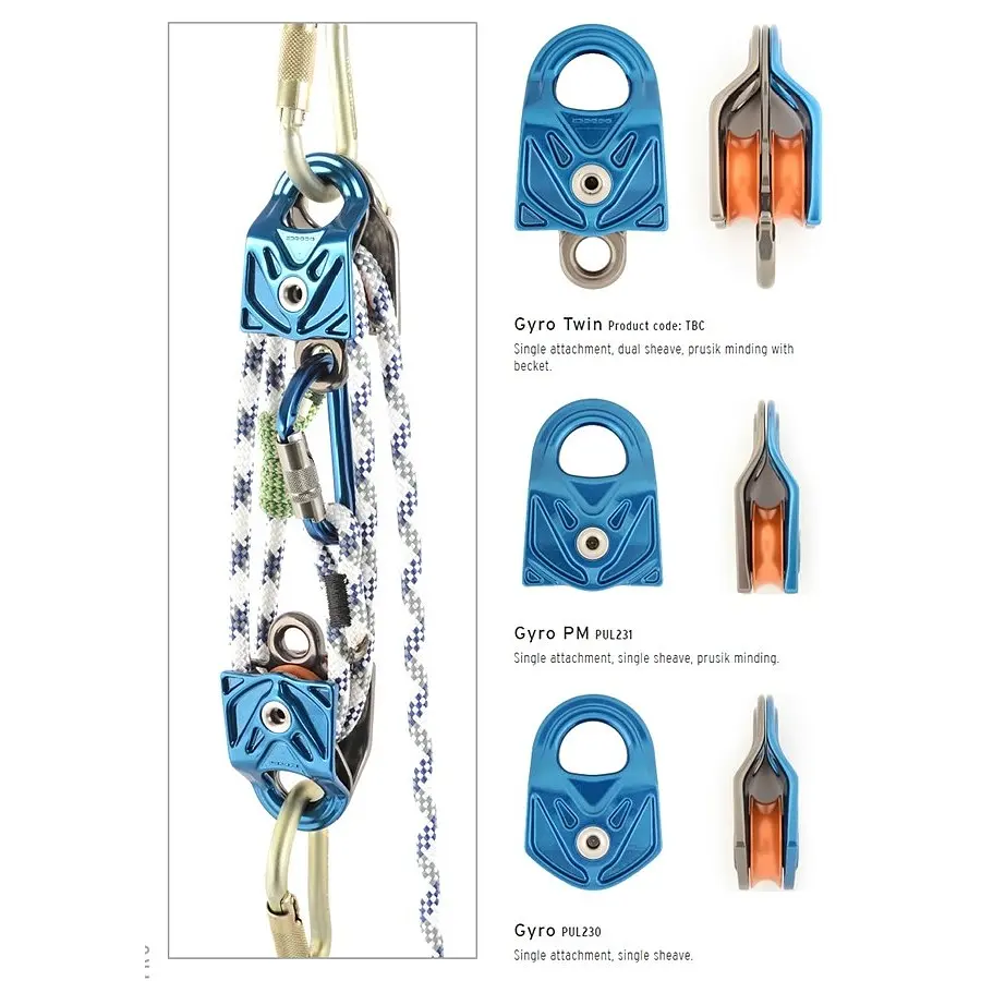 Блок DMM Gyro Pulley Синій - фото 3