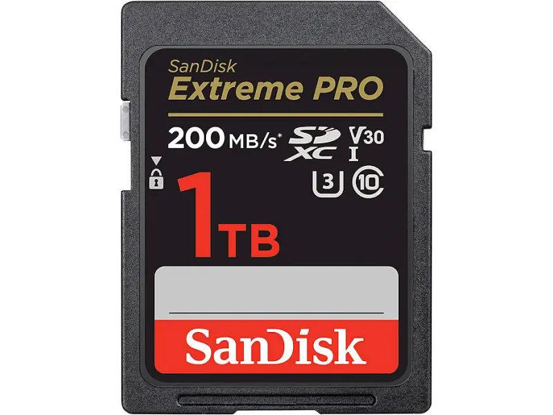 Карта пам'яті SanDisk Extreme PRO SDXC UHS-I U3 V30 1 TB (SDSDXXD-1T00-GN4IN)