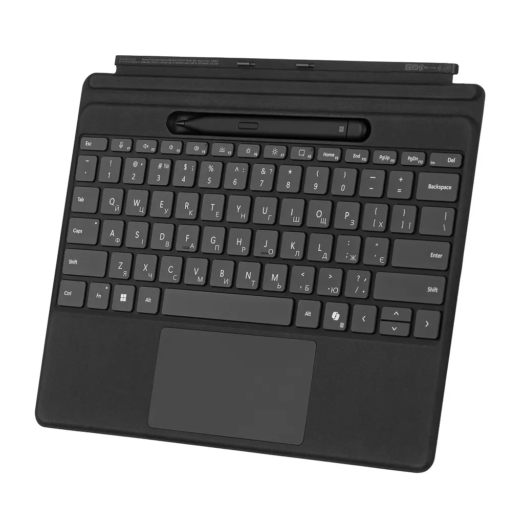 Клавіатура зі стілусом для планшетів Pro 8 - 11, UKR/ENG, чорна Microsoft Surface teh0013915 - фото 5