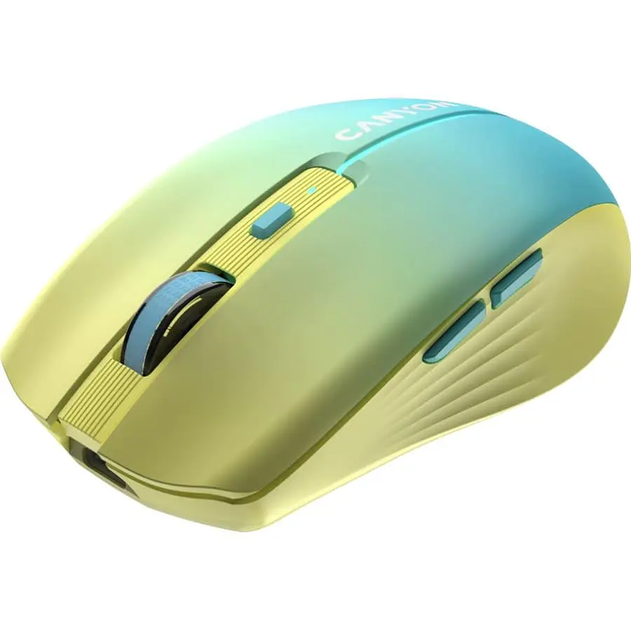 Мышь Canyon MW-44 Wireless Charge Yellow Blue (CNS-CMSW44UA) - фото 2