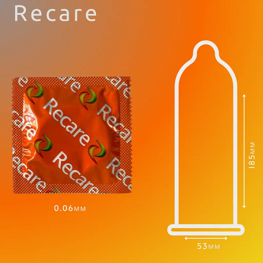 Презервативы Recare Color Fruit Flavour 3 шт. с ароматами: мята/зеленый, банан/желтый, клубника/красный (ROZ6501053502) - фото 5