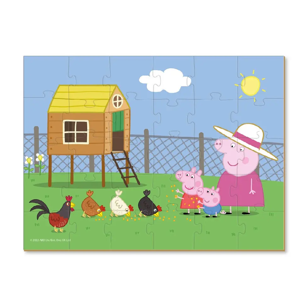 Дитячий пазл "Peppa Pig: Курник" 200301, 30 елементів - фото 2