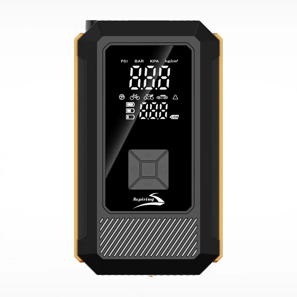 Пуско зарядний пристрій Aspiring 10000mAh 1000A Jump 5 Power bank 3-in-1 with inflator (VTR-P5) - фото 3