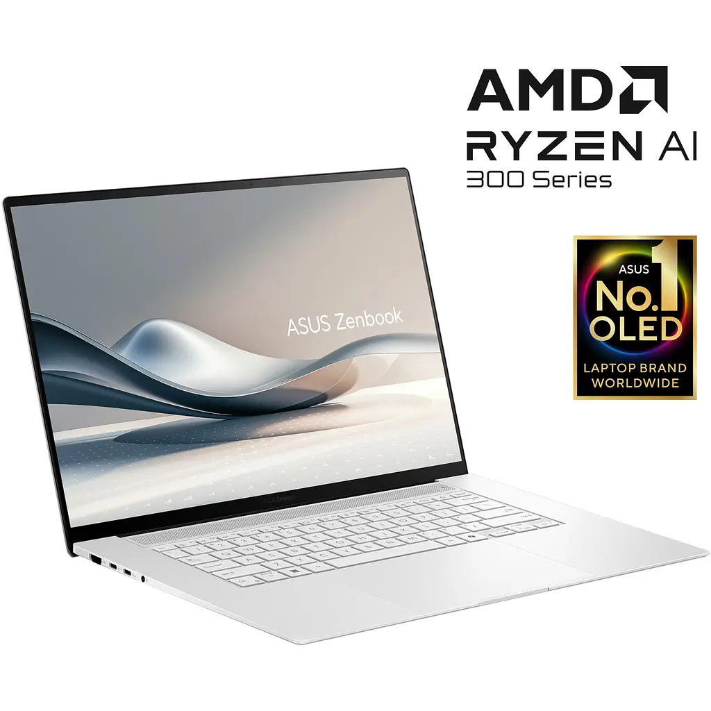 ASUS Zenbook S UM5606WA AI 9 HX 370 la 5.1 GHz,16'',3K,сенсорний,32GB LPDDR5X,2TB - фото 3