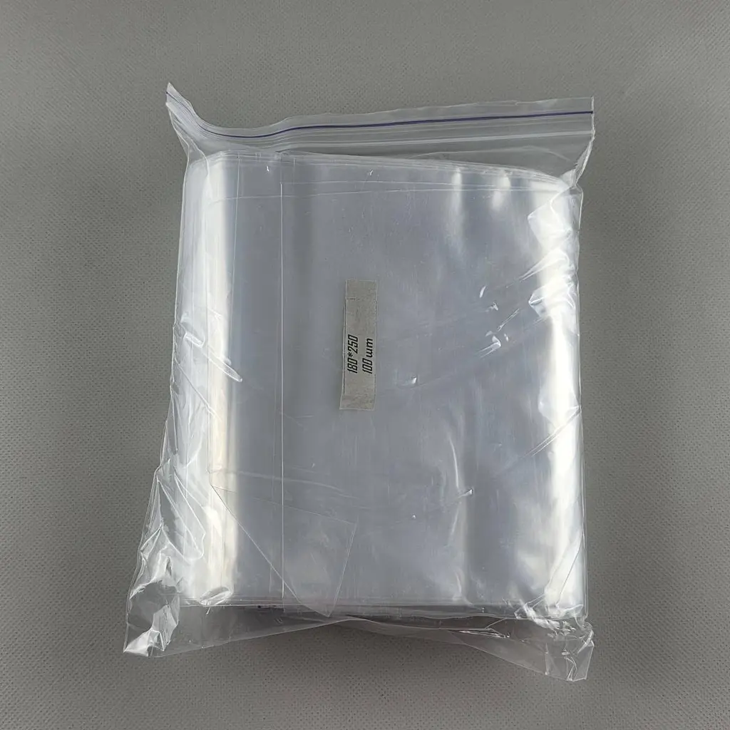 Пакети Zip-Lock прозорі 18x25 см, 100 шт, 50 мкм, поліетиленові пакети із застібкою - фото 3