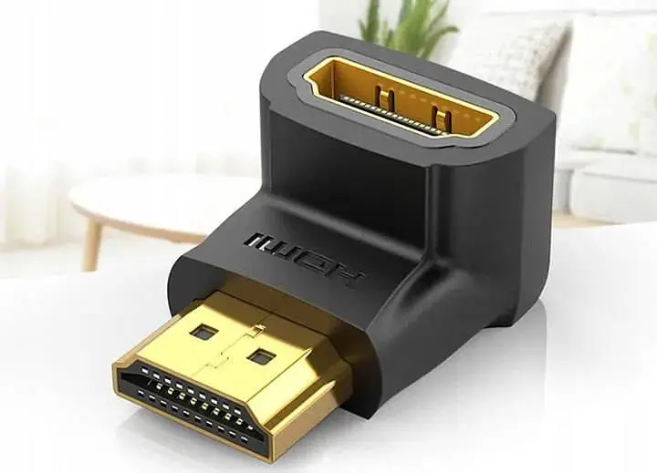Перехідник Vention HDMI Male to HDMI Female 90° Black (AIOB0-2) 2 штуки - фото 4