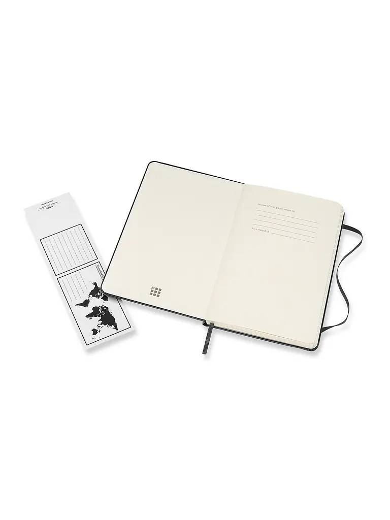 Записник Moleskine Classic медіум, Клітинка Чорний (QP051) - фото 3