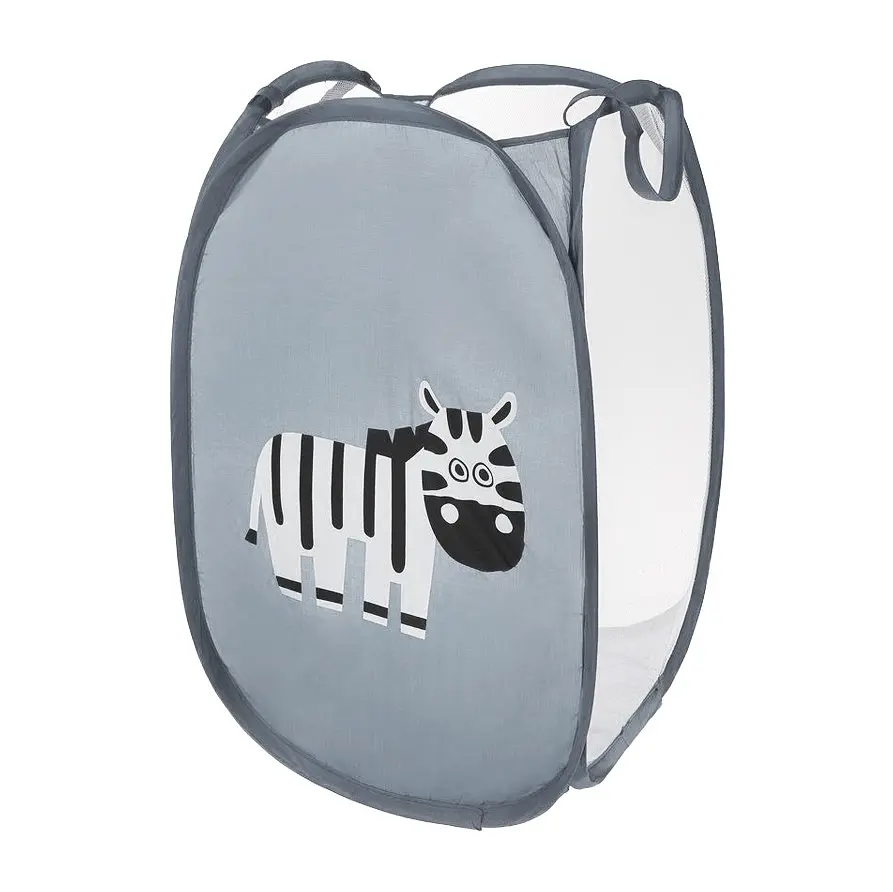 Кошик-сітка для іграшок Bambi 10-76(Grey) з малюнком, 48х25 см - фото 1