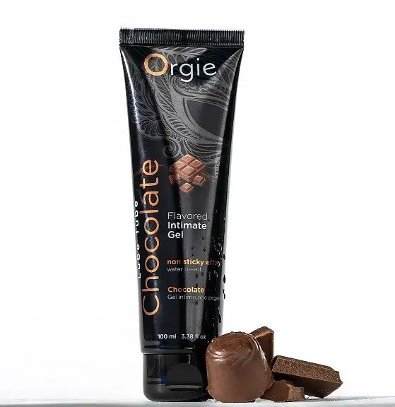Оральний лубрикант Orgie Lube Tube Chocolate - зі смаком шоколаду, 100 мл