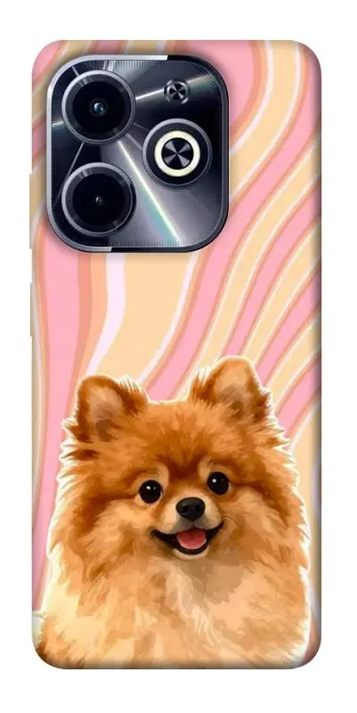 TPU чохол Demsky Pastel spitz для Infinix Hot 40i