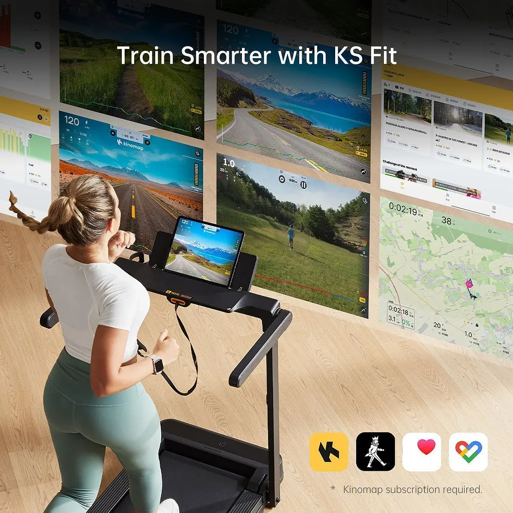 Бігова доріжка Kingsmith WalkingPad Treadmill MX10 Black [163172] - фото 8
