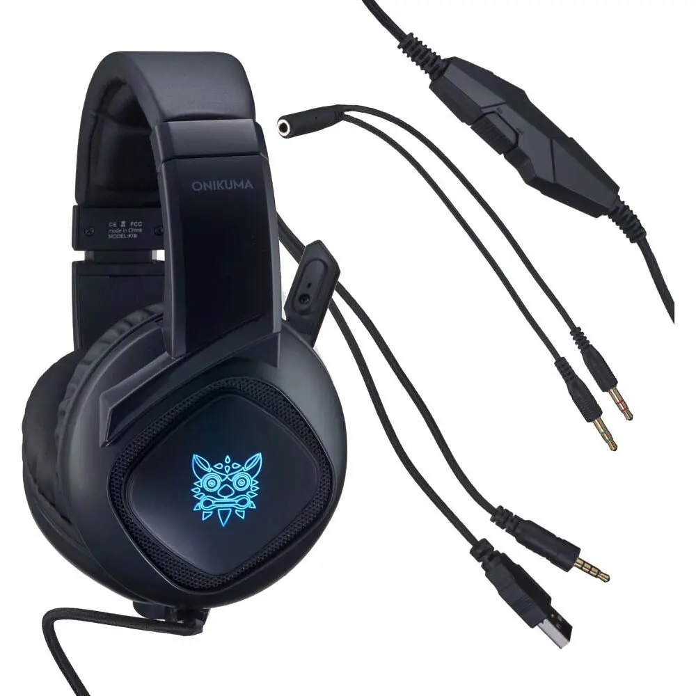 Ігрові навушники Onikuma K19 Professional Gaming Black [113077] - фото 3