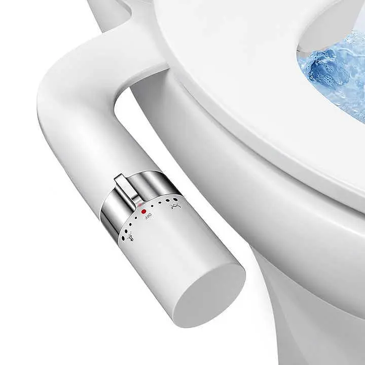 Универсальная биде-накладка SAMODRA Bidet H1 с боковым модулем, Белая (SMWDH1) - фото 2