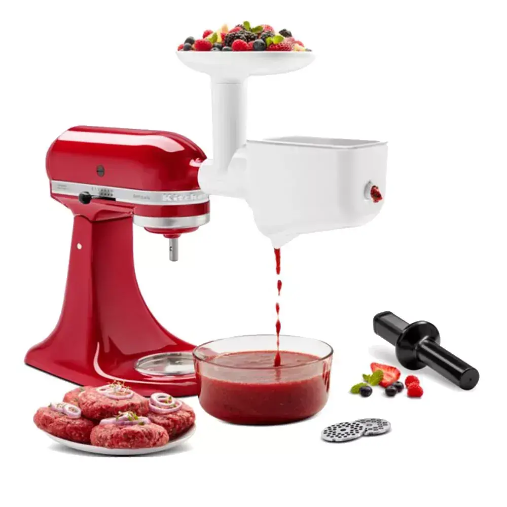 Насадка-сито для перетирання овочів і фруктів KitchenAid 5KSMFVSP до моделі 5KSMFGA біла - фото 2