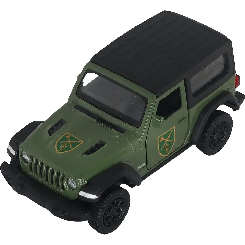 Машинка TechnoDrive серії Шеврони Героїв JEEP WRANGLER RUBICON "ОК "ПІВНІЧ""