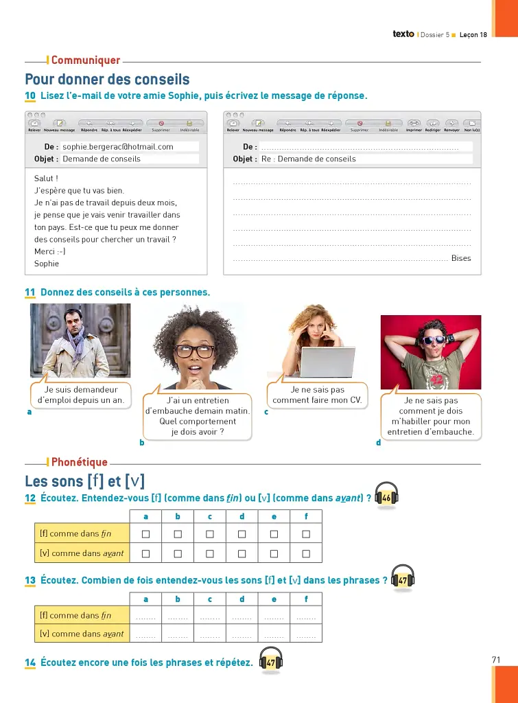 Texto. Niveau 2. Cahier d'activites + CD audio - фото 9