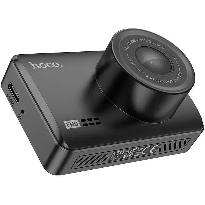 Видеорегистратор Hoco DV3 Driving recorder with display (2 камеры) - фото 5