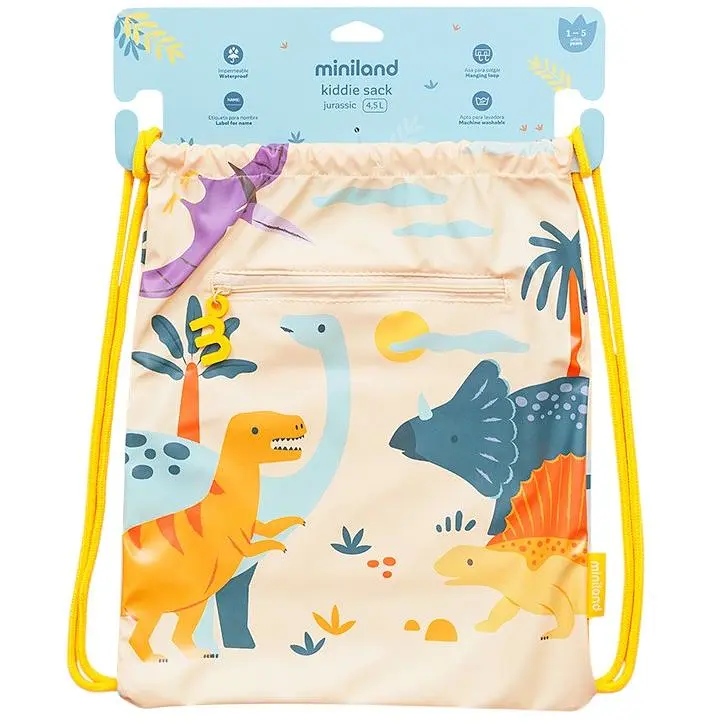 Рюкзак-сумка Miniland Kiddie Sack Jurassic (89634) - фото 5