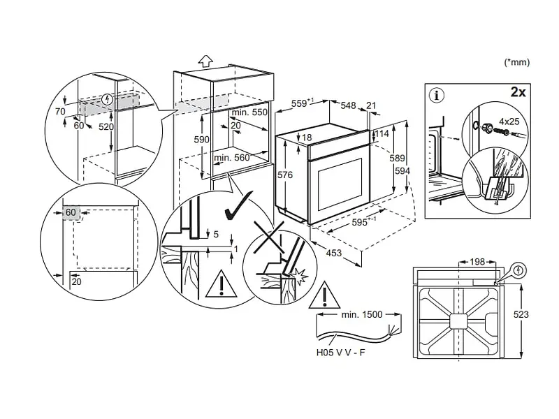 Духовка електрична Electrolux LOE8F38S - фото 5