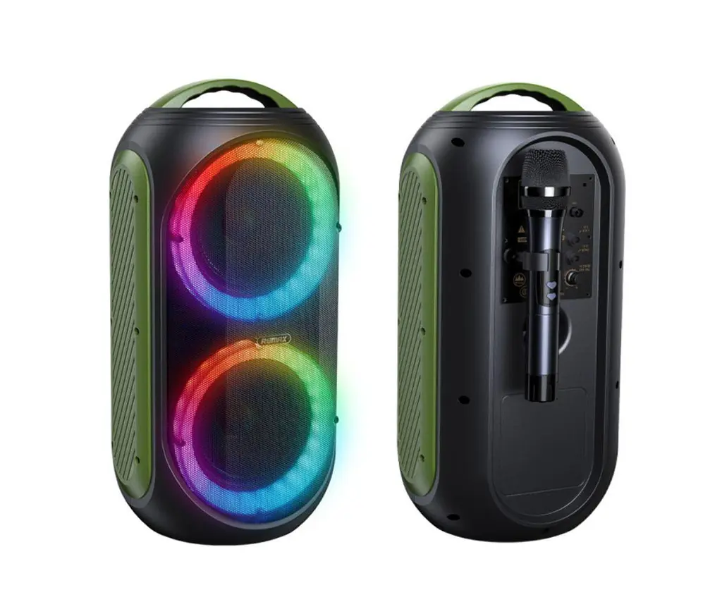 Портативна акустика Remax RB-X9 Little Boy RGB LED Outdoor Wireless Speaker - фото 5