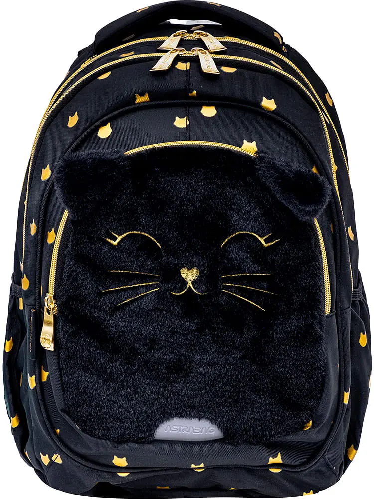 Рюкзак ASTRABAG, AB330 FLUFFY KITTY BLACK (502025021)