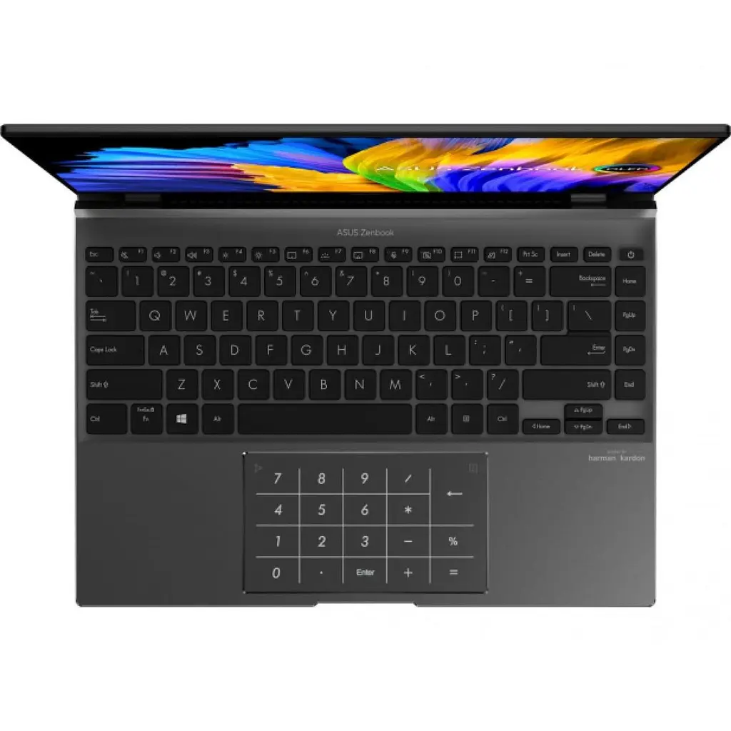 Ноутбук ASUS ZenBook 14 Flip (UN54010A-KN163W) R5-5600H, 16/512Gb, 90Hz, Win11 Oled Black - фото 7