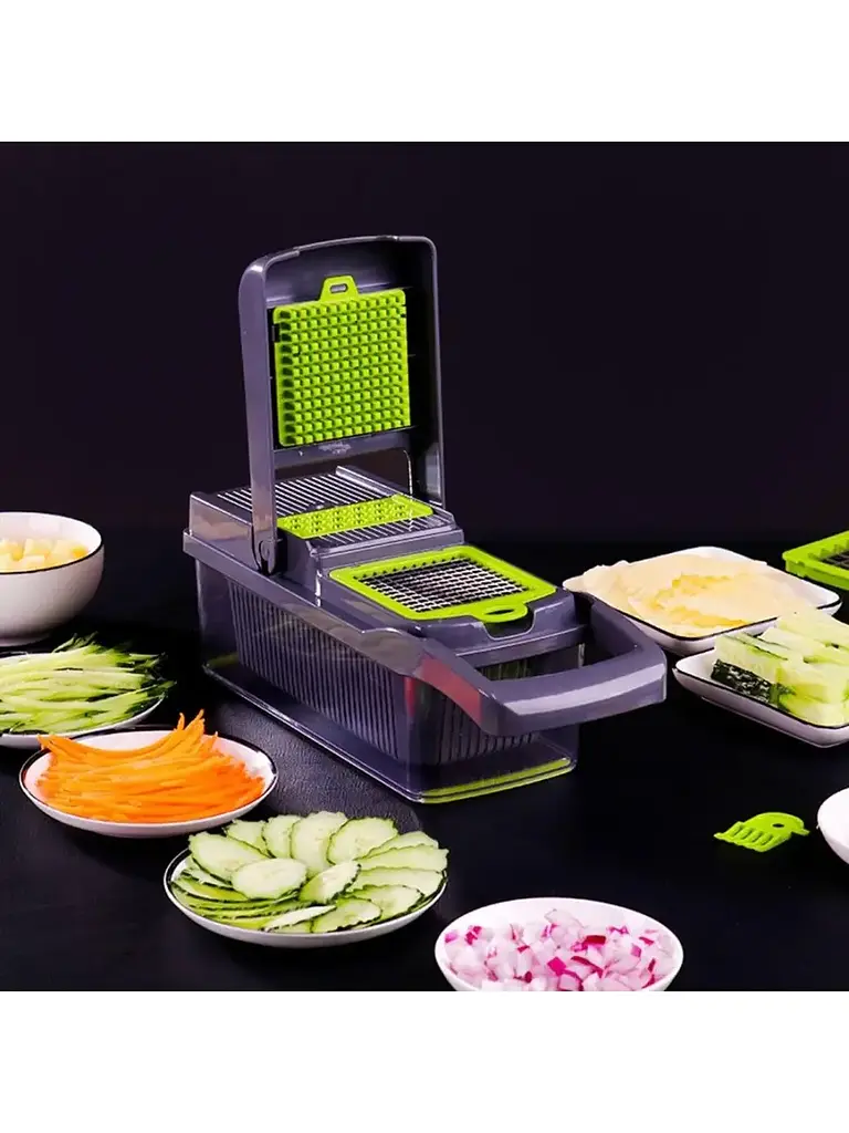 Багатофункціональна овочерізка Safe slice mandoline 16 в 1 - фото 2