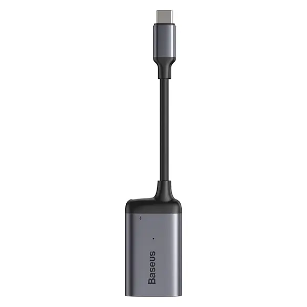 USB-хаб Baseus Enjoyment Series Type-C to VGA+PD HUB Convertor CAHUB-O0G Сірий - фото 3