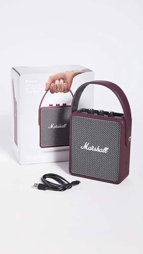 Портативна колонка Marshall Stockwell II Burgundy 20W Original (1005231) - фото 4