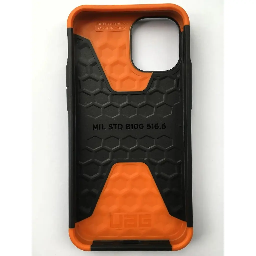 Оригинальный чехол UAG Civilian для iPhone 12 Mini на айфон 12 Мини (5.4") Black 11234D114040 - фото 8
