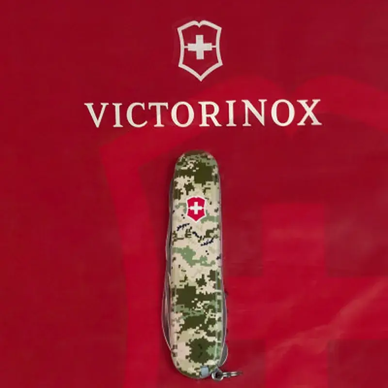 Ніж Victorinox Climber Army Піксель + Лого (1.3703.3_W3941p) - фото 9