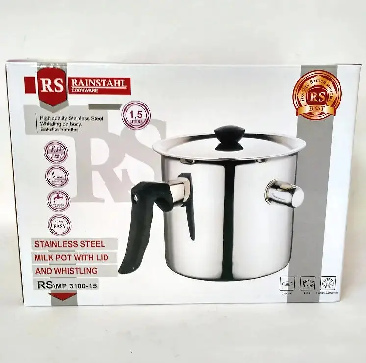 Молочник із свистком Rainstahl RS 3100-15 1.3 л - фото 8