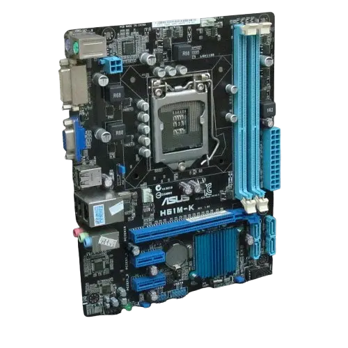 Материнська плата Asus H61M-K LGA 1155 (H61M-K) Б/В - фото 2