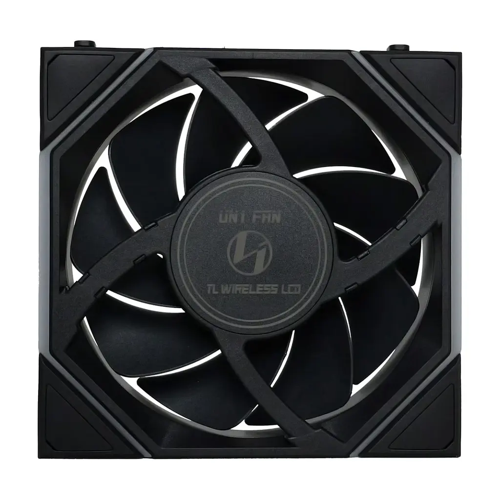 Кулер до корпусу Lian Li UNI Fan TL WIRELESS LCD 120-1, Black (G99.12TLLCD1W1B.00) - фото 4