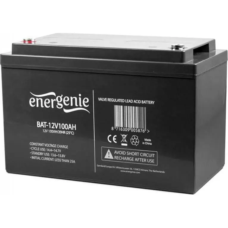 Аккумуляторная батарея для ИБП EnerGenie AGM 12 V / 100 А*ч (BAT-12V100AH)