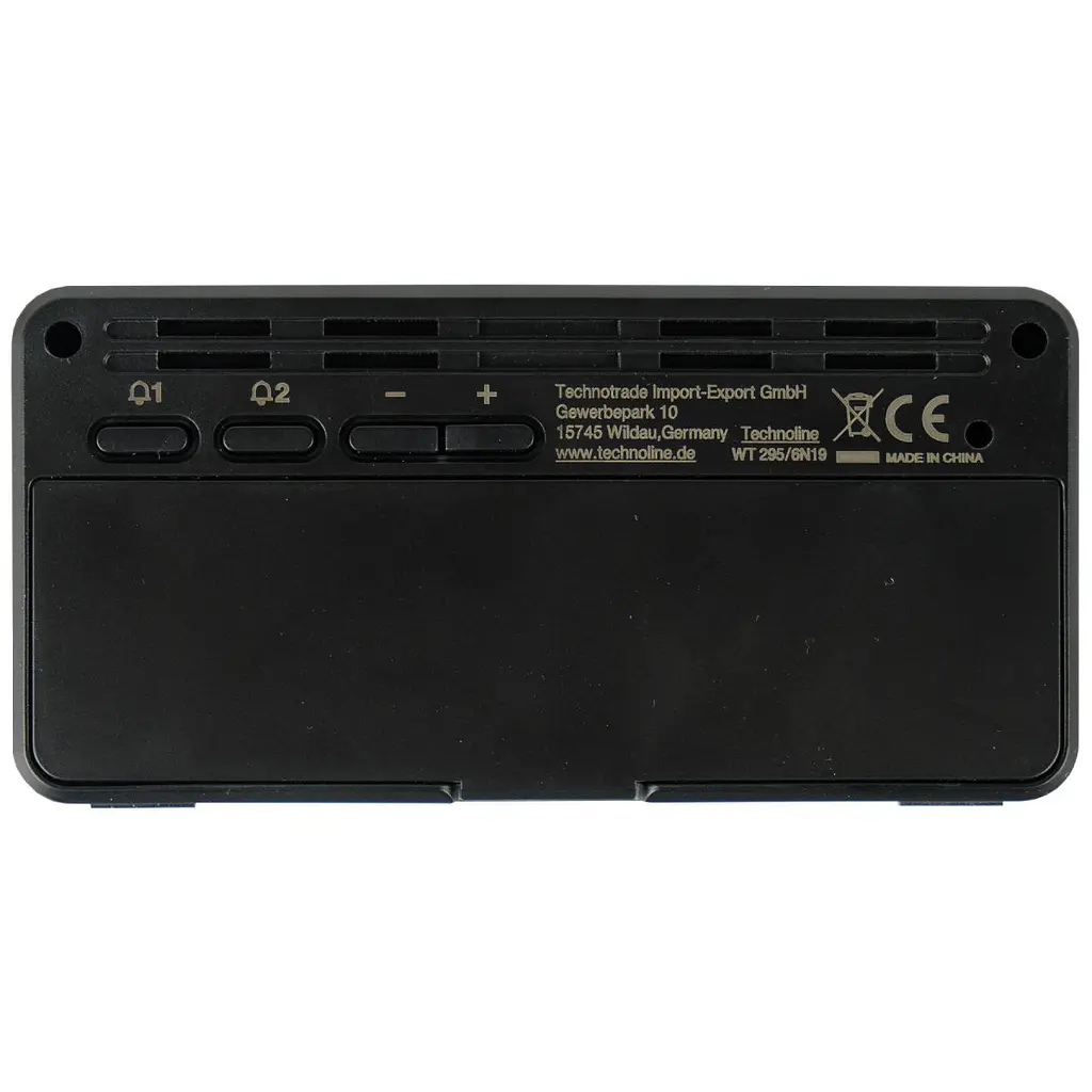 Годинник настільний Technoline WT295 Black (WT295) - фото 5