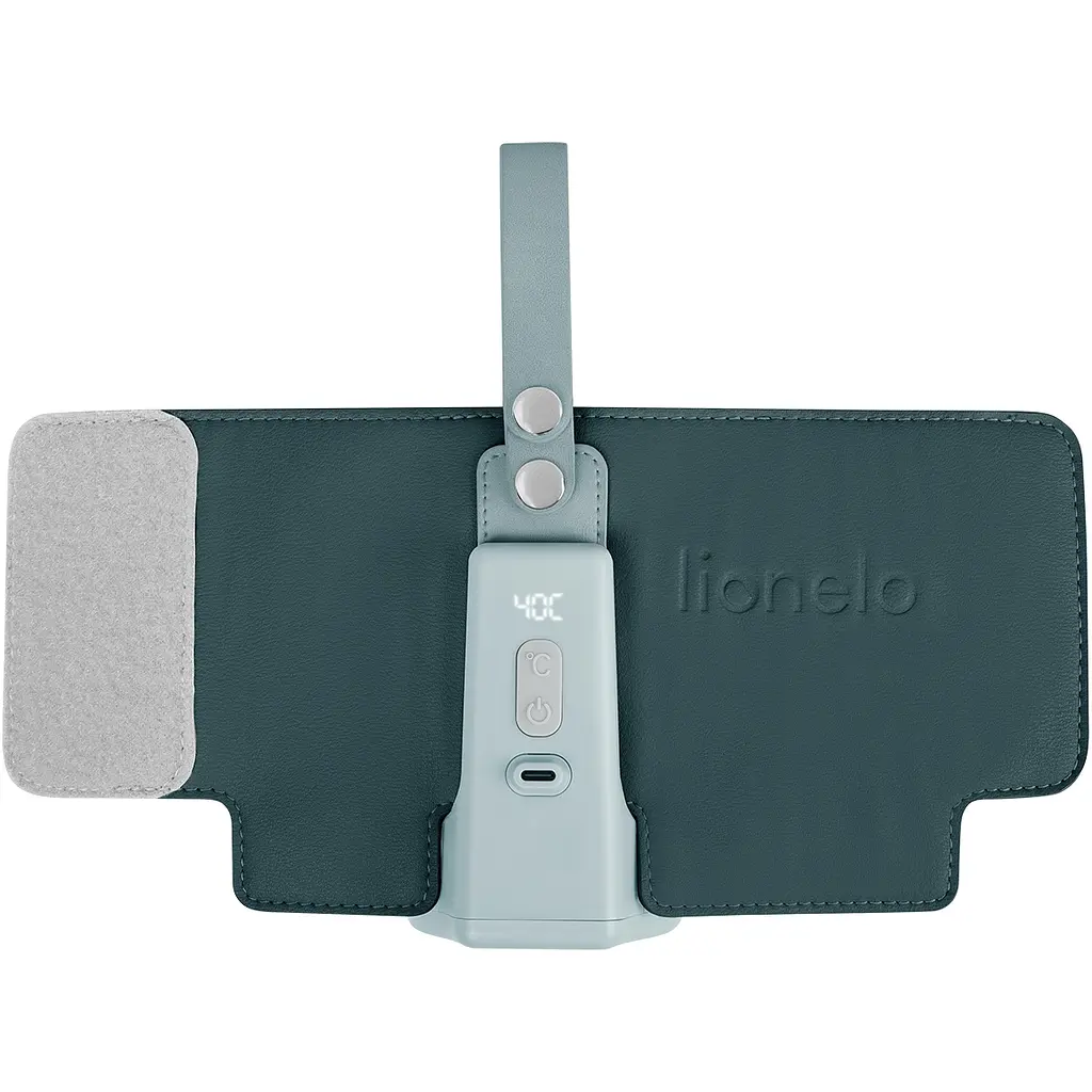 Підігрівач пляшечок Lionelo ThermUp Go Plus Green Graphite (LOC-THERMUP GO PLUS GREEN GRAPHITE) - фото 3