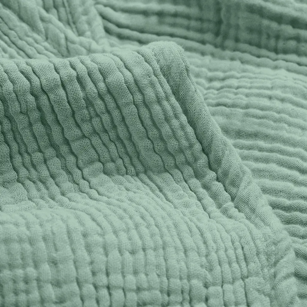 Наволочка Cosas Ashmint муслінова 40х60 см агавова (16Muslin_Ashmint_40x60) - фото 5