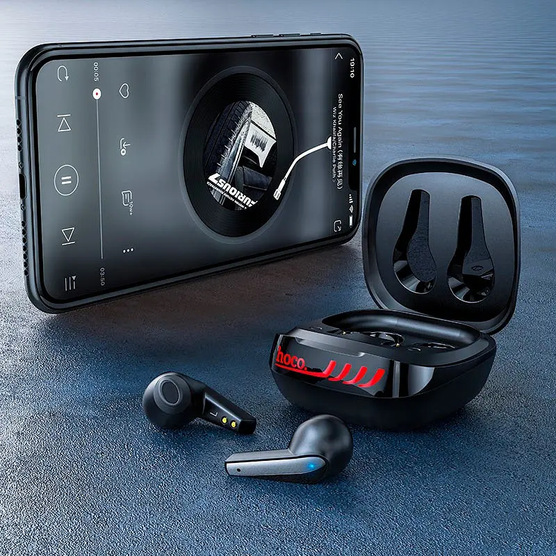Стерео гарнітура Bluetooth Hoco ES43 Black - фото 2