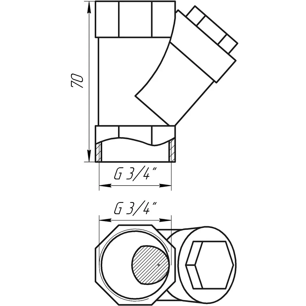 Фільтр грубого очищення Solomon S 3/4″ Super 8010 000008875 - фото 5