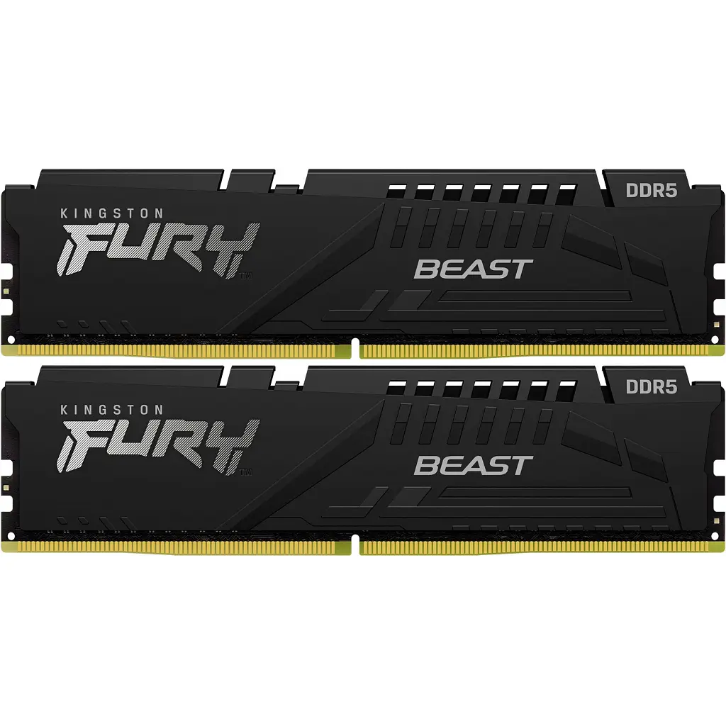 Kingston Пам'ять ПК DDR5 32GB KIT (16GBx2) 5200 FURY Beast - фото 2